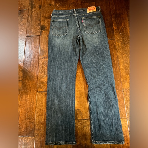 👖 Men’s Levi’s Blue Jeans 514 Size 34 X 32 Zip Fly - Picture 4 of 9